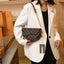 Women'S Saddle Bag Elegant Ladies Top Handbag Large Capacity Korean Trend Female Printing High-End Shoulder Messenger Bag - Korvel