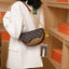 Women'S Saddle Bag Elegant Ladies Top Handbag Large Capacity Korean Trend Female Printing High-End Shoulder Messenger Bag - Korvel