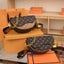 Women'S Saddle Bag Elegant Ladies Top Handbag Large Capacity Korean Trend Female Printing High-End Shoulder Messenger Bag - Korvel