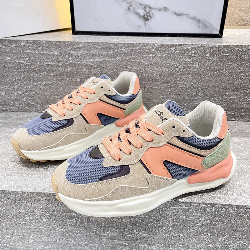 Women's shoes autumn versatile lightweight soft soled running shoes - Korvel