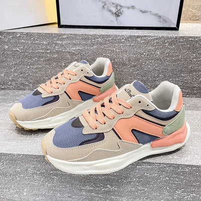 Women's shoes autumn versatile lightweight soft soled running shoes - Korvel