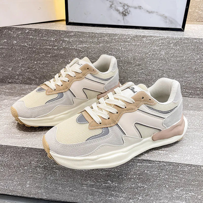 Women's shoes autumn versatile lightweight soft soled running shoes - Korvel
