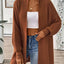 Women's simple and fashionable loose sweater cardigan - Korvel