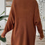 Women's simple and fashionable loose sweater cardigan - Korvel