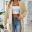 Women's simple and fashionable loose sweater cardigan - Korvel