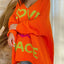 Women's V-neck letter loose and lazy knitted sweater - Korvel
