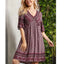 Women's vacation ethnic style dress - Korvel