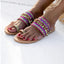 Elegant Handmade Women’s Flip-Flop Sandals for Summer