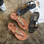Elegant T-Strap Women's Sandals for Summer Comfort