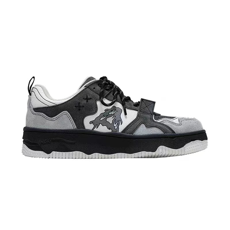 Zapatillas de Skate Retro Hip-Hop para Hombres y Mujeres