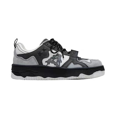 Retro Hip-Hop Skateboard Sneakers for Men and Women