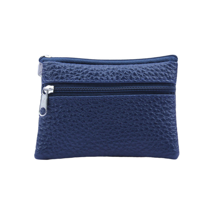 Mini porte-monnaie zippé pour femmes - Élégant et fonctionnel