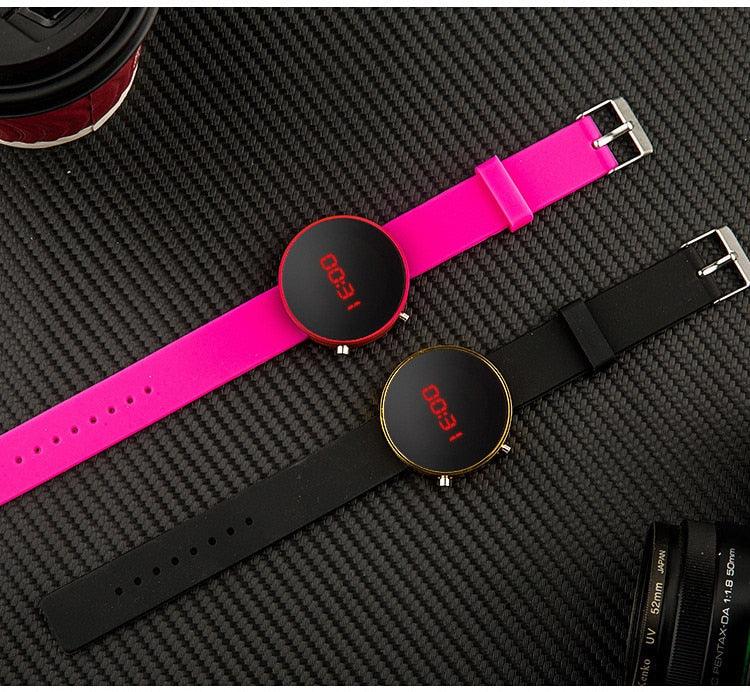 Stylish Unisex Digital Sports Watch with LED Display