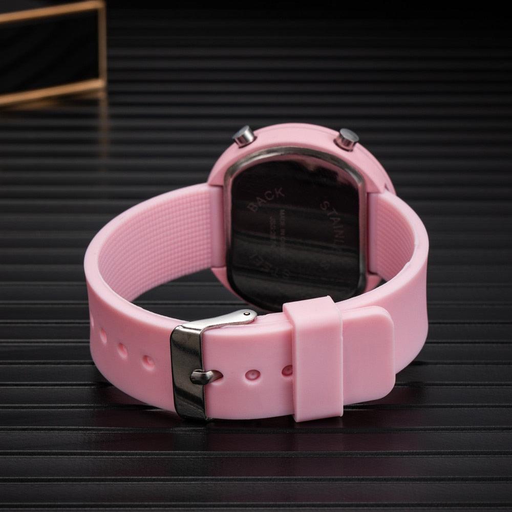 Stylish Unisex Digital Sports Watch with LED Display