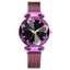 Montre Femme Luxe Ciel Étoilé avec Accents en Diamant