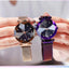 Montre Femme Luxe Ciel Étoilé avec Accents en Diamant