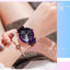 Montre Femme Luxe Ciel Étoilé avec Accents en Diamant