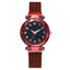 Montre Femme Luxe Ciel Étoilé avec Accents en Diamant