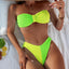 Allurelation Women's High Waist Bikini Set
