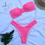 Allurelation Women's High Waist Bikini Set