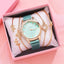 Montre à Quartz pour Femme en Or Rose de Luxe avec Cadran en Diamant