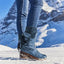 Women’s Winter Boots with Hoof Heels - Fashionable Comfort