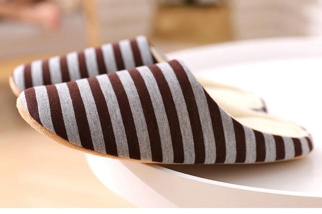 Chaussons en fourrure d'hiver pour femmes - Doux et antidérapants