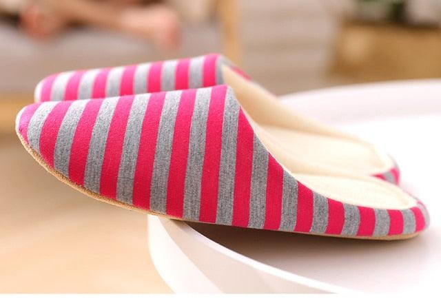 Chaussons en fourrure d'hiver pour femmes - Doux et antidérapants