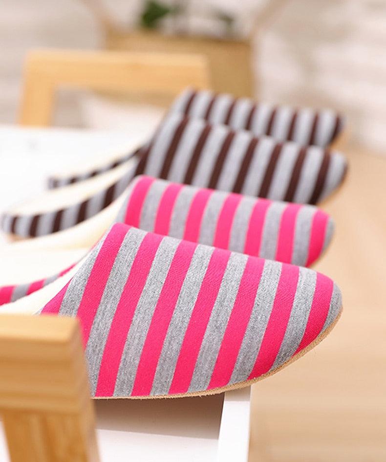 Chaussons en fourrure d'hiver pour femmes - Doux et antidérapants