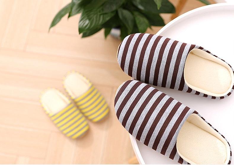Chaussons en fourrure d'hiver pour femmes - Doux et antidérapants