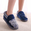 Women's Cozy Cat Print Winter Slippers
