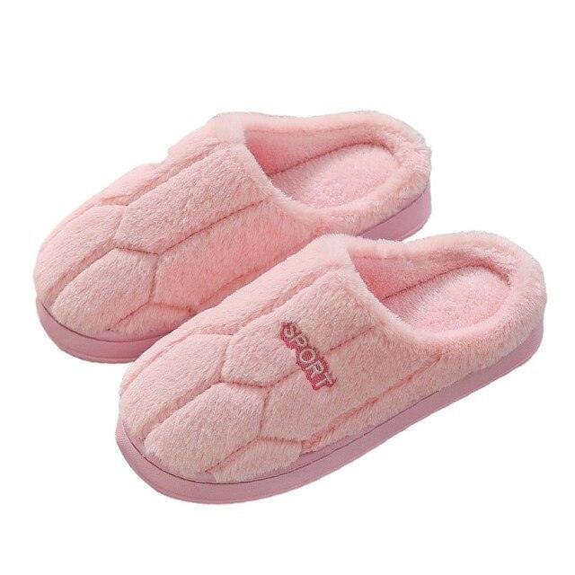Women's Cozy Cat Print Winter Slippers