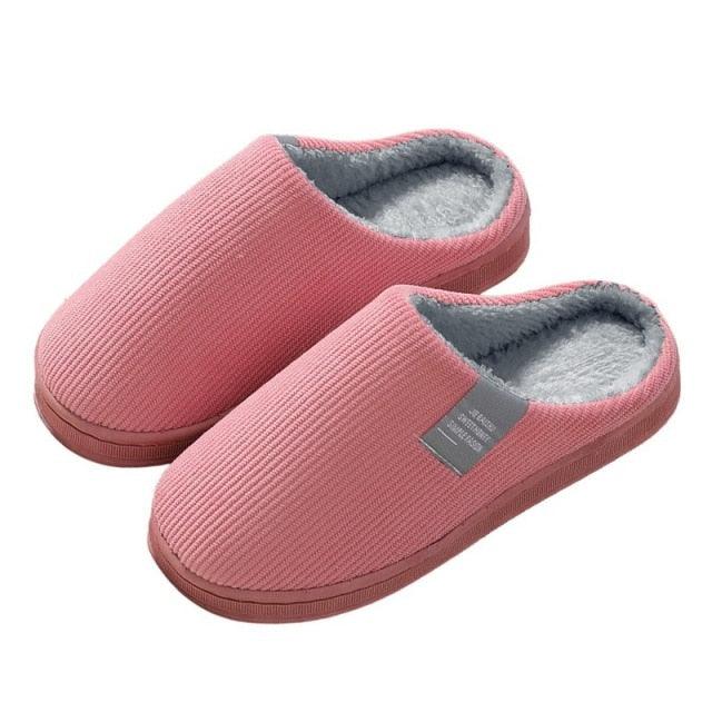 Women's Cozy Cat Print Winter Slippers