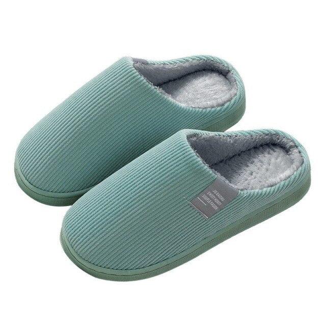Women's Cozy Cat Print Winter Slippers