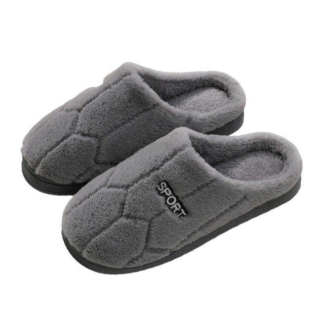 Women's Cozy Cat Print Winter Slippers