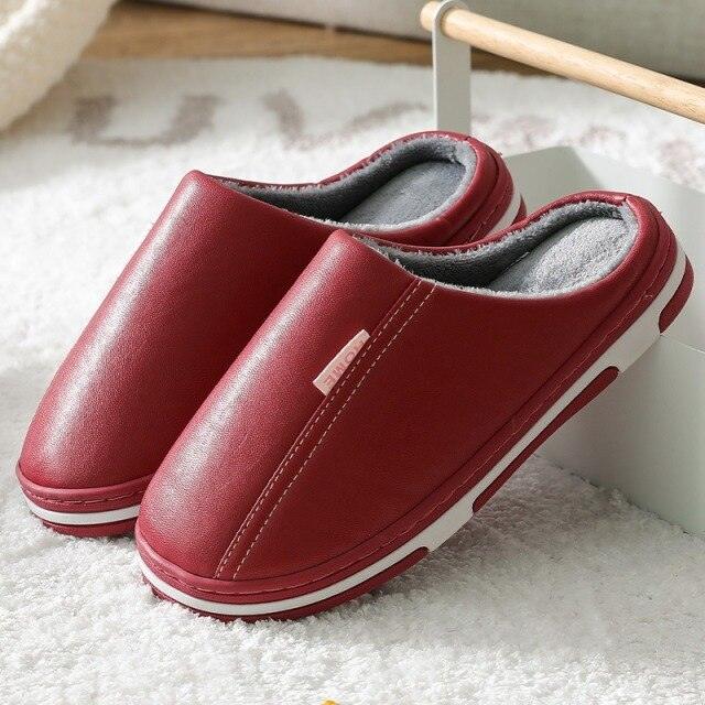 Women's Cozy Cat Print Winter Slippers