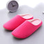 Chaussons d'hiver en élan pour femmes - Chaussures de maison douces et antidérapantes