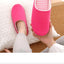 Chaussons d'hiver en élan pour femmes - Chaussures de maison douces et antidérapantes