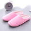 Chaussons d'hiver en élan pour femmes - Chaussures de maison douces et antidérapantes