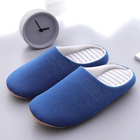 Chaussons d'hiver en élan pour femmes - Chaussures de maison douces et antidérapantes