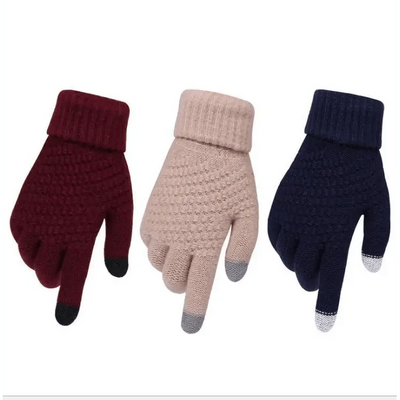 Women’s Premium Winter Touchscreen Gloves - Warm & Stylish