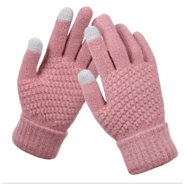 Guantes de Invierno Elegantes para Mujeres con Pantalla Táctil