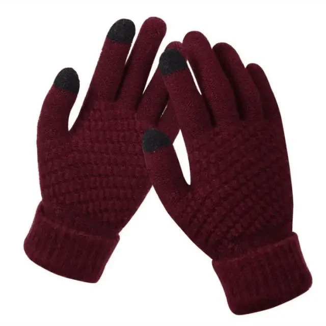 Guantes de Invierno Elegantes para Mujeres con Pantalla Táctil
