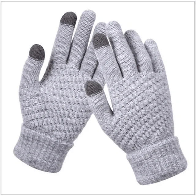 Guantes de Invierno Elegantes para Mujeres con Pantalla Táctil