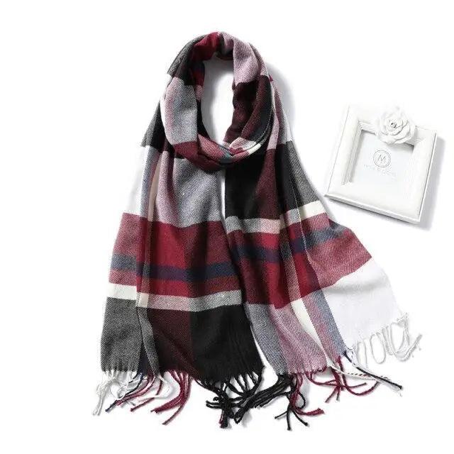 Bufanda de Invierno Premium para Mujeres - Suave y Elegante