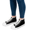 Zapatillas Altas Negras para Mujer – Calzado de Declaración de Parodia Política