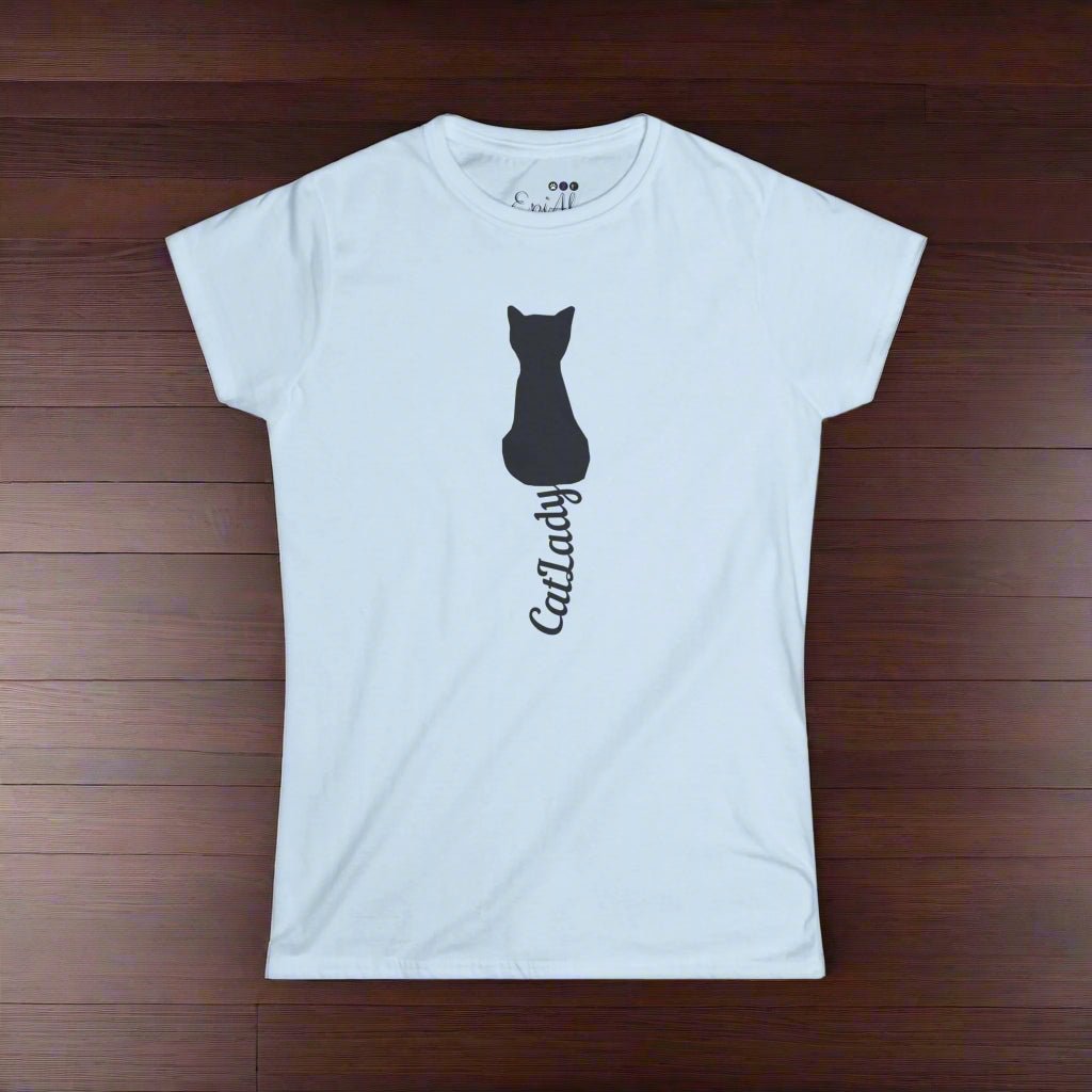 T-shirt Cat Lady pour femmes