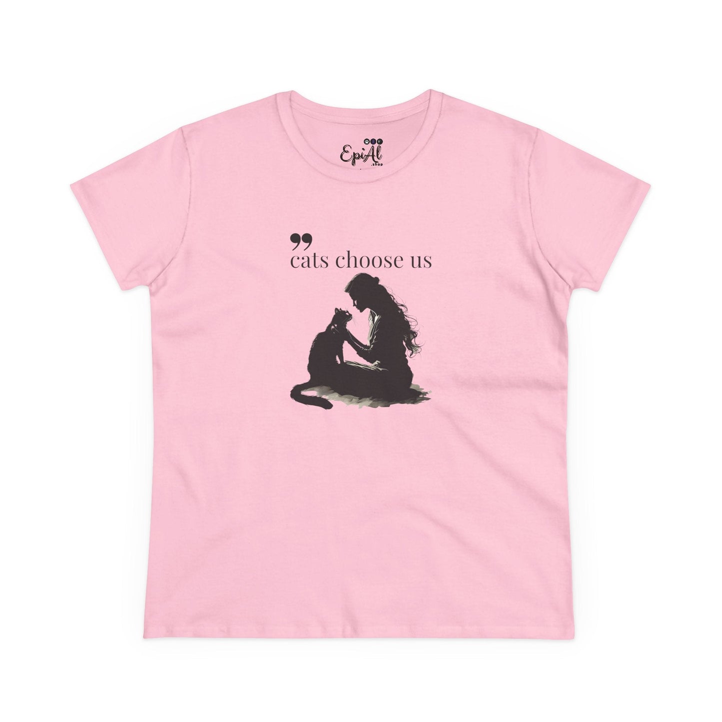 Feline Friends Unite Women's Graphic Tee - Ideal for Cat Enthusiasts - Korvel