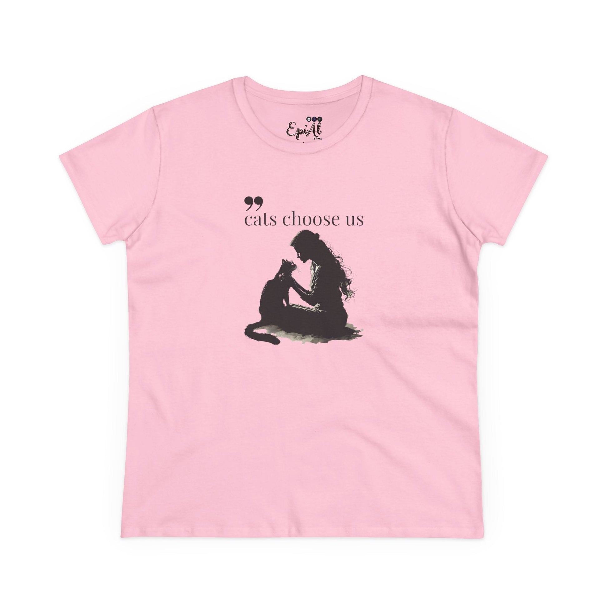 Feline Friends Unite Women's Graphic Tee - Ideal for Cat Enthusiasts - Korvel