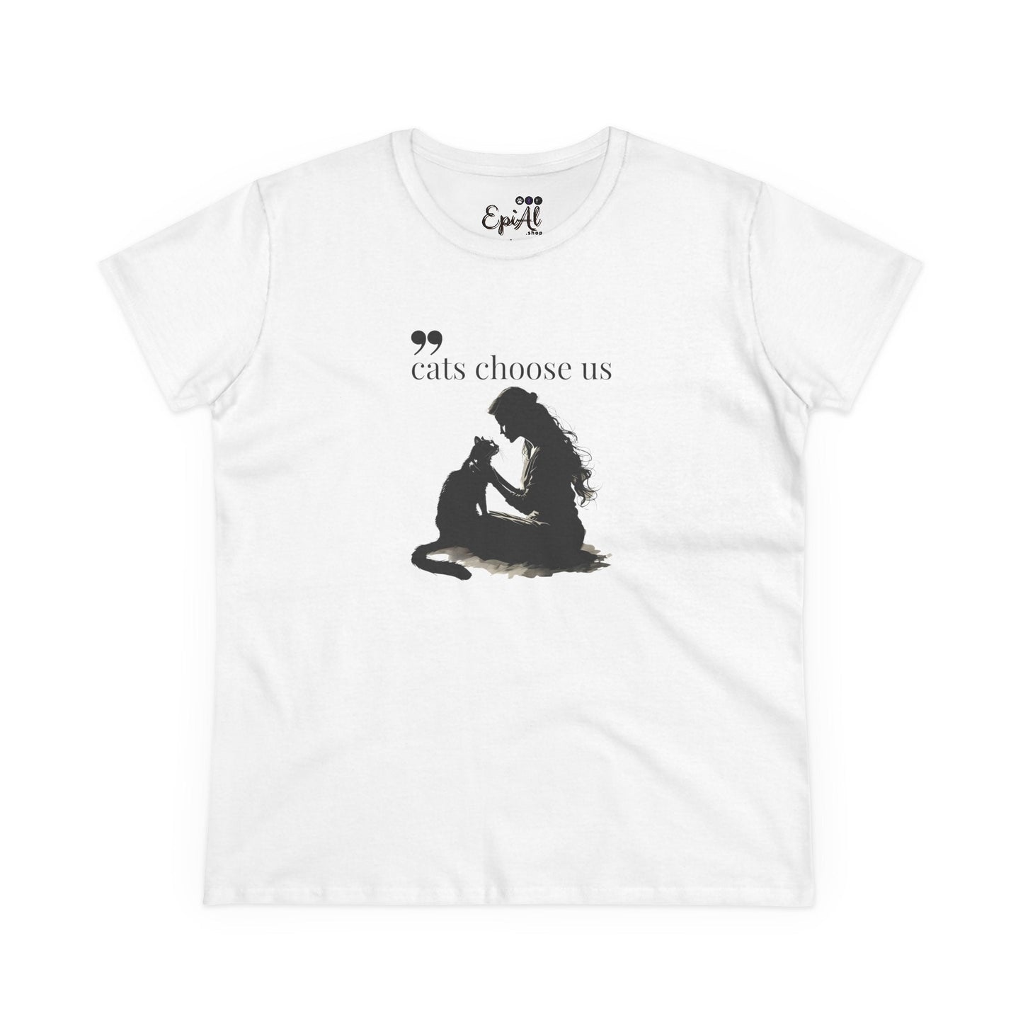 Feline Friends Unite Women's Graphic Tee - Ideal for Cat Enthusiasts - Korvel